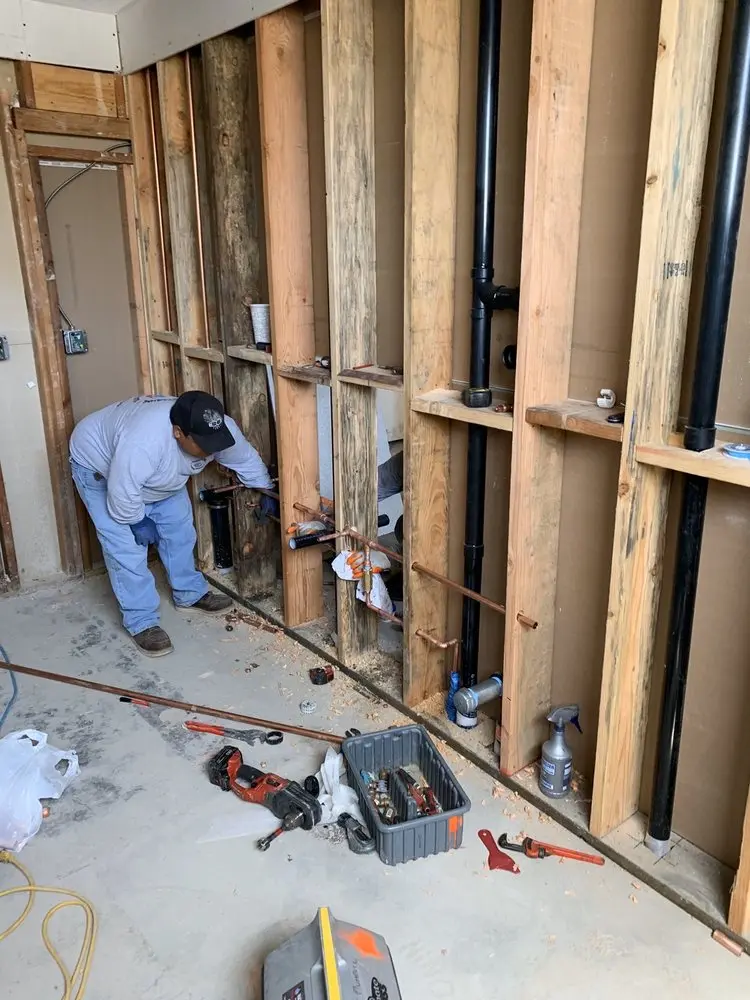 Commercial rough-in plumbing for Commercial Plumbing in Long Branch Creek